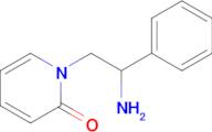 1-(2-Amino-2-phenylethyl)pyridin-2(1h)-one