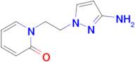 1-(2-(3-Amino-1h-pyrazol-1-yl)ethyl)pyridin-2(1h)-one