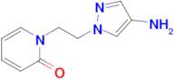 1-(2-(4-Amino-1h-pyrazol-1-yl)ethyl)pyridin-2(1h)-one