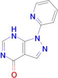 1-(pyridin-2-yl)-1H,4H,7H-pyrazolo[3,4-d]pyrimidin-4-one