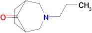 3-Propyl-3-azabicyclo[3.2.1]octan-8-one