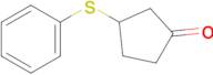 3-(Phenylthio)cyclopentan-1-one