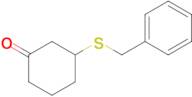 3-(Benzylthio)cyclohexan-1-one