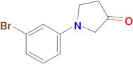 1-(3-Bromophenyl)pyrrolidin-3-one