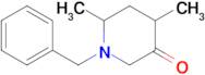 1-Benzyl-4,6-dimethylpiperidin-3-one