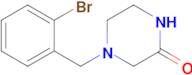 4-(2-Bromobenzyl)piperazin-2-one