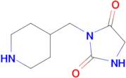 3-(Piperidin-4-ylmethyl)imidazolidine-2,4-dione