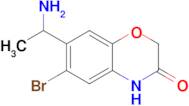 7-(1-Aminoethyl)-6-bromo-2h-benzo[b][1,4]oxazin-3(4h)-one