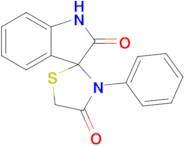 3'-Phenylspiro[indoline-3,2'-thiazolidine]-2,4'-dione