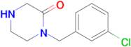 1-(3-Chlorobenzyl)piperazin-2-one