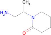 1-(1-Aminopropan-2-yl)piperidin-2-one