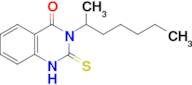 3-(heptan-2-yl)-2-sulfanylidene-1,2,3,4-tetrahydroquinazolin-4-one