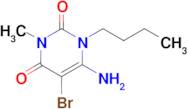 6-Amino-5-bromo-1-butyl-3-methylpyrimidine-2,4(1h,3h)-dione