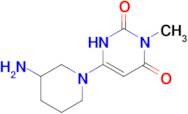 6-(3-Aminopiperidin-1-yl)-3-methylpyrimidine-2,4(1h,3h)-dione