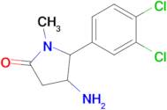 4-Amino-5-(3,4-dichlorophenyl)-1-methylpyrrolidin-2-one