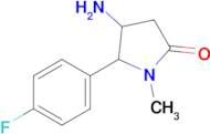 4-Amino-5-(4-fluorophenyl)-1-methylpyrrolidin-2-one