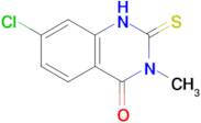 7-chloro-3-methyl-2-sulfanylidene-1,2,3,4-tetrahydroquinazolin-4-one