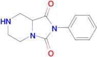 2-Phenyltetrahydroimidazo[1,5-a]pyrazine-1,3(2h,5h)-dione