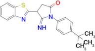 4-(1,3-benzothiazol-2-yl)-1-(4-tert-butylphenyl)-5-iminopyrrolidin-2-one