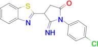 4-(1,3-benzothiazol-2-yl)-1-(4-chlorophenyl)-5-iminopyrrolidin-2-one