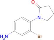 1-(4-Amino-2-bromophenyl)pyrrolidin-2-one