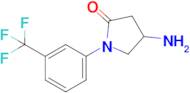 4-Amino-1-(3-(trifluoromethyl)phenyl)pyrrolidin-2-one