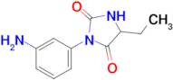 3-(3-Aminophenyl)-5-ethylimidazolidine-2,4-dione