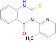 3-(3-methylpyridin-2-yl)-2-sulfanylidene-1,2,3,4-tetrahydroquinazolin-4-one