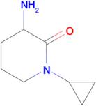 3-Amino-1-cyclopropylpiperidin-2-one