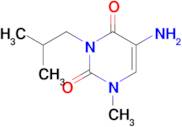 5-Amino-3-isobutyl-1-methylpyrimidine-2,4(1h,3h)-dione