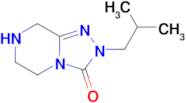 2-Isobutyl-5,6,7,8-tetrahydro-[1,2,4]triazolo[4,3-a]pyrazin-3(2h)-one