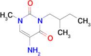 5-Amino-1-methyl-3-(2-methylbutyl)pyrimidine-2,4(1h,3h)-dione