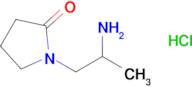 1-(2-Aminopropyl)pyrrolidin-2-one hydrochloride