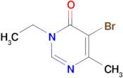 5-Bromo-3-ethyl-6-methylpyrimidin-4(3h)-one