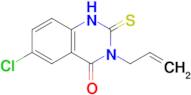 6-chloro-3-(prop-2-en-1-yl)-2-sulfanylidene-1,2,3,4-tetrahydroquinazolin-4-one