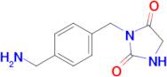 3-(4-(Aminomethyl)benzyl)imidazolidine-2,4-dione