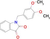 1-(3,4-Dimethoxybenzyl)indoline-2,3-dione