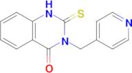 3-[(pyridin-4-yl)methyl]-2-sulfanylidene-1,2,3,4-tetrahydroquinazolin-4-one