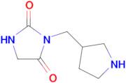 3-(Pyrrolidin-3-ylmethyl)imidazolidine-2,4-dione