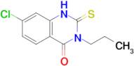 7-chloro-3-propyl-2-sulfanylidene-1,2,3,4-tetrahydroquinazolin-4-one