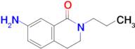 7-Amino-2-propyl-3,4-dihydroisoquinolin-1(2h)-one