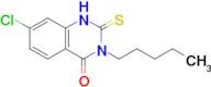 7-chloro-3-pentyl-2-sulfanylidene-1,2,3,4-tetrahydroquinazolin-4-one