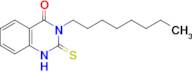 3-octyl-2-sulfanylidene-1,2,3,4-tetrahydroquinazolin-4-one