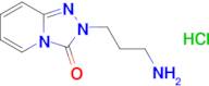 2-(3-Aminopropyl)-[1,2,4]triazolo[4,3-a]pyridin-3(2h)-one hydrochloride