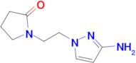 1-(2-(3-Amino-1h-pyrazol-1-yl)ethyl)pyrrolidin-2-one