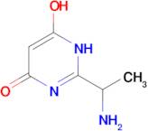 2-(1-aminoethyl)-6-hydroxy-1,4-dihydropyrimidin-4-one