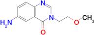 6-Amino-3-(2-methoxyethyl)quinazolin-4(3h)-one