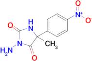 3-Amino-5-methyl-5-(4-nitrophenyl)imidazolidine-2,4-dione