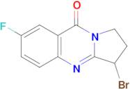 3-Bromo-7-fluoro-2,3-dihydropyrrolo[2,1-b]quinazolin-9(1h)-one