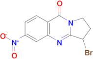 3-Bromo-6-nitro-2,3-dihydropyrrolo[2,1-b]quinazolin-9(1h)-one